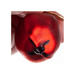 ÆBLE 3 CM RØD MAT