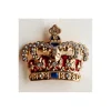 BROCHE 3 CM KRONE