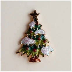 BROCHE PIN 3 CM JULETRÆ