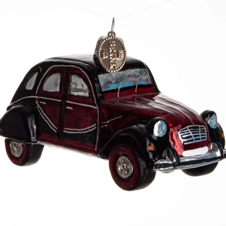 CITROEN 2CV 10 CM BORDAUX SORT