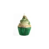CUPCAKE 6 CM GRØN