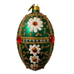 ÆG MARGUERIT 10 CM GRØN