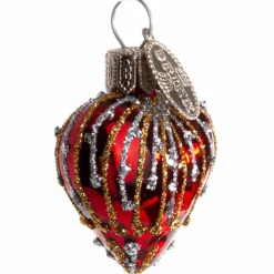 HJERTE MUM 4 CM GRANAT BLANK