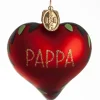 HJERTE PAPPA 5 CM RØDT