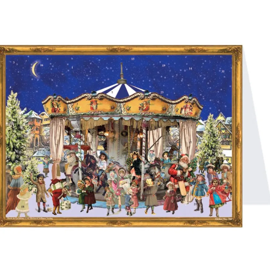 JULEKALENDER POSTKORT 40780