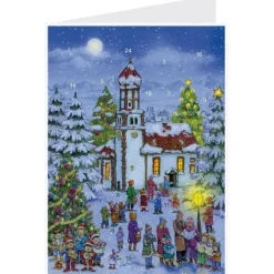 JULEKALENDER POSTKORT 40144