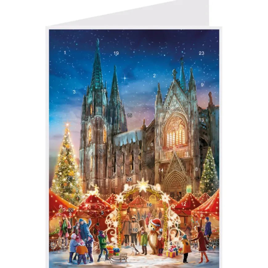 JULEKALENDER POSTKORT 4332