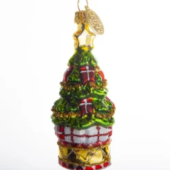 JULETRÆ 8 CM DANNEBROG
