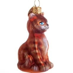 KAT 6 CM RØD STRIBET