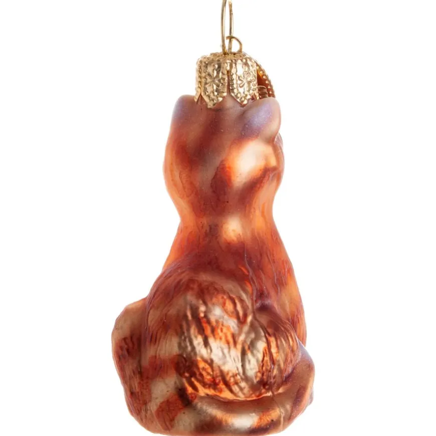 KAT 4 CM RØD STRIBET