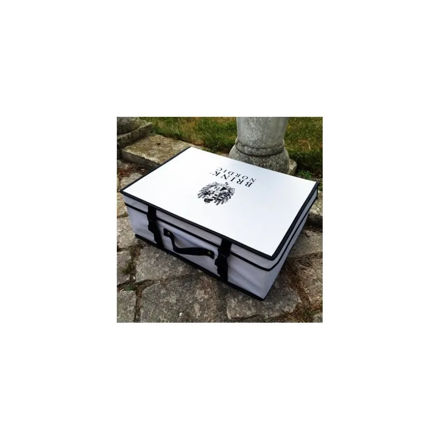 KOLLEKTIONS KUFFERT 45x33x17 CM SORT/HVID