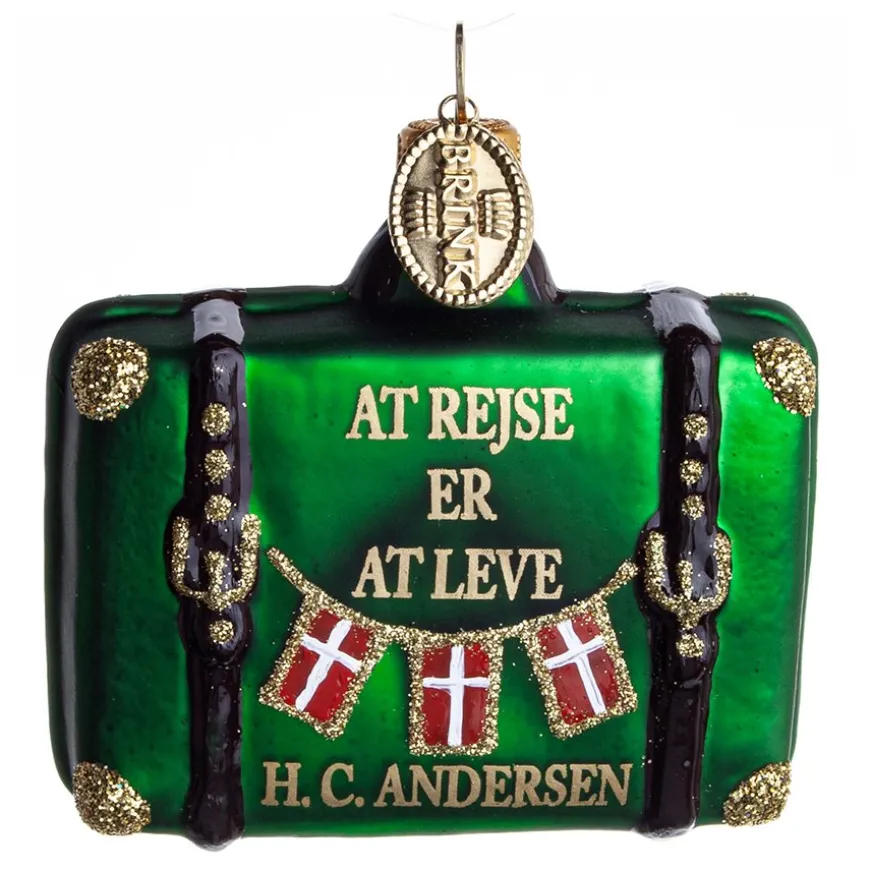 KUFFERT H.C. ANDERSEN 6 CM GRØN