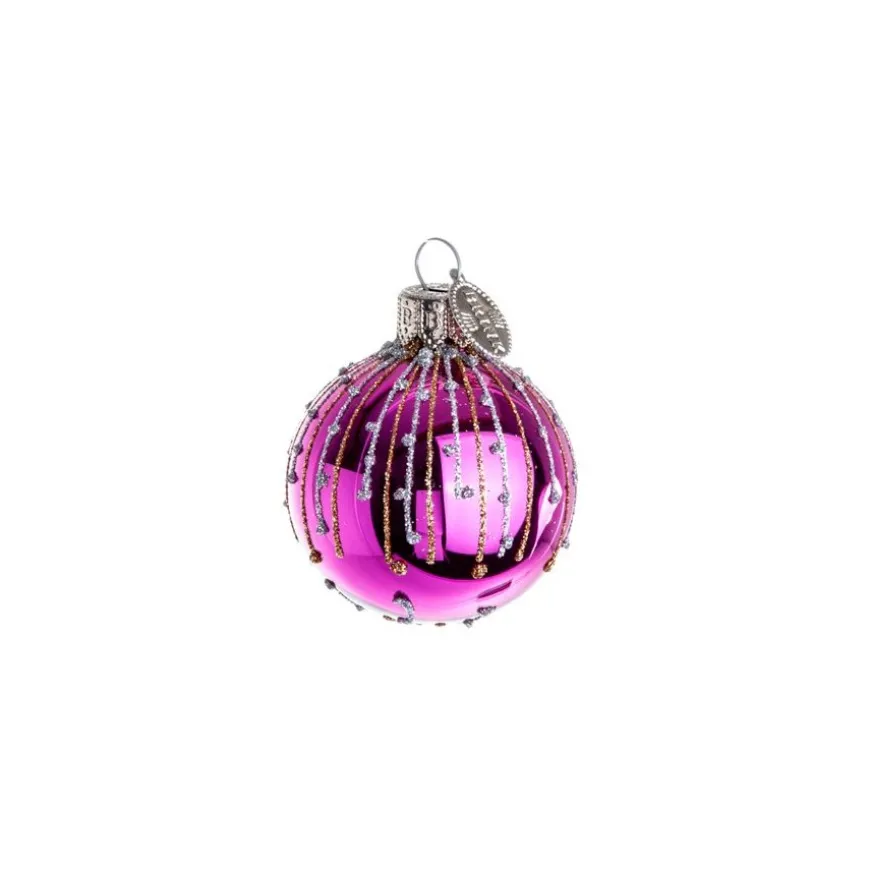 KUGLE 5 CM ROSA TOPAS BLANK