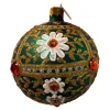 KUGLE MARGUERITE 8 CM GRØN MAT
