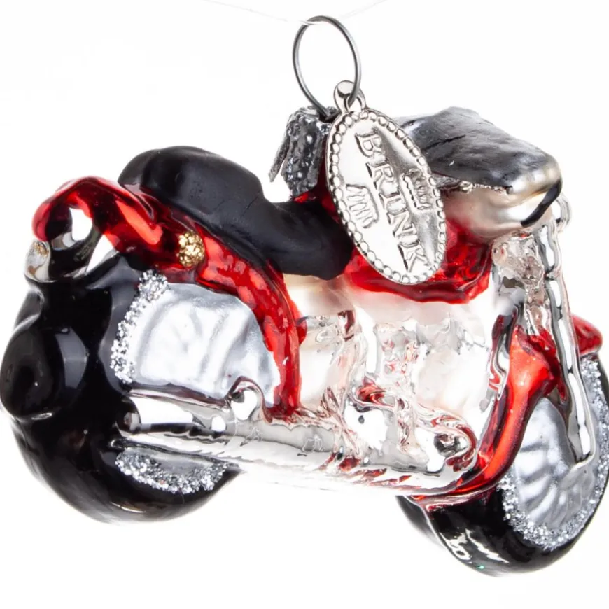 MOTORCYKEL 8 CM RØD