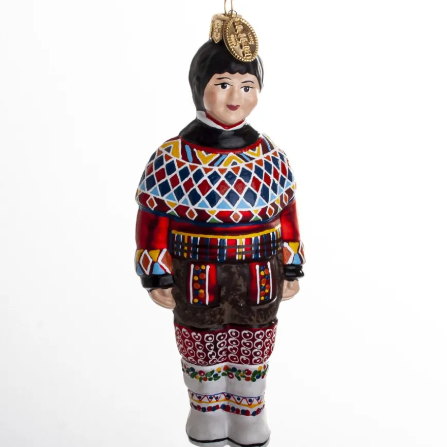 PIGE 14 CM GRØNLAND