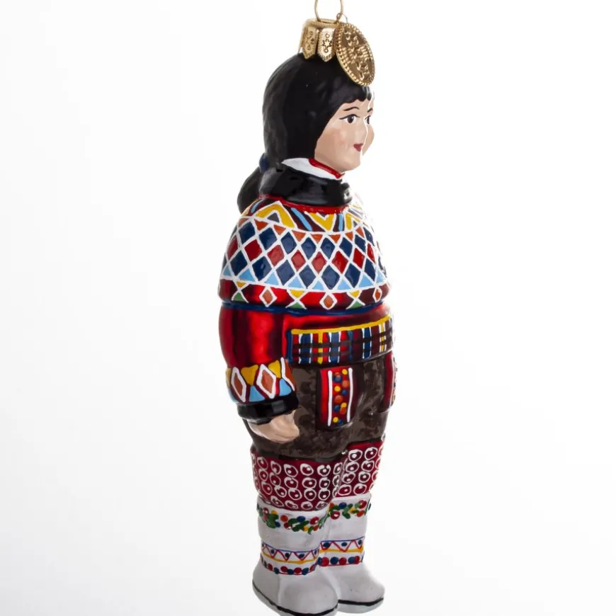 PIGE 14 CM GRØNLAND