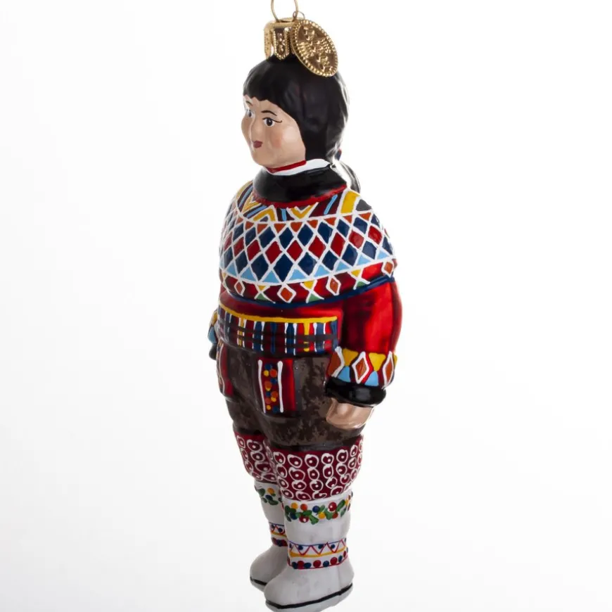 PIGE 14 CM GRØNLAND