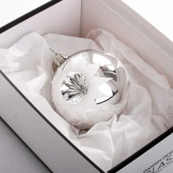 REFLEKTOR KUGLE 6 CM SØLVFARVET