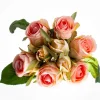ROSENBUKET 23 CM PINK