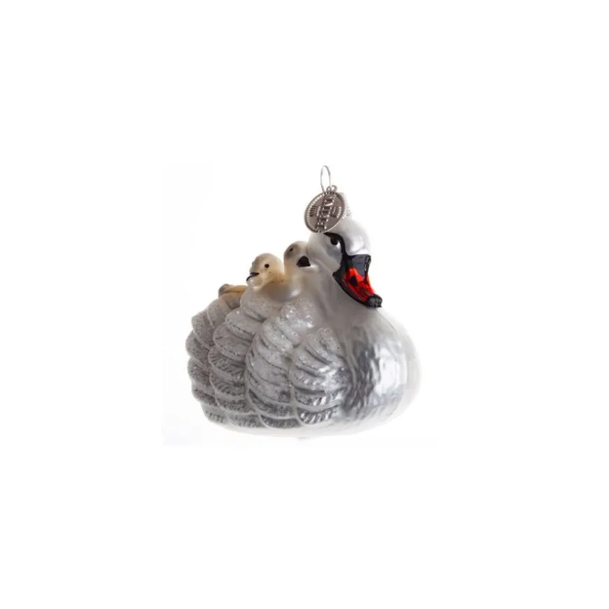 Svanemor med unger 8 CM | BRINK NORDIC