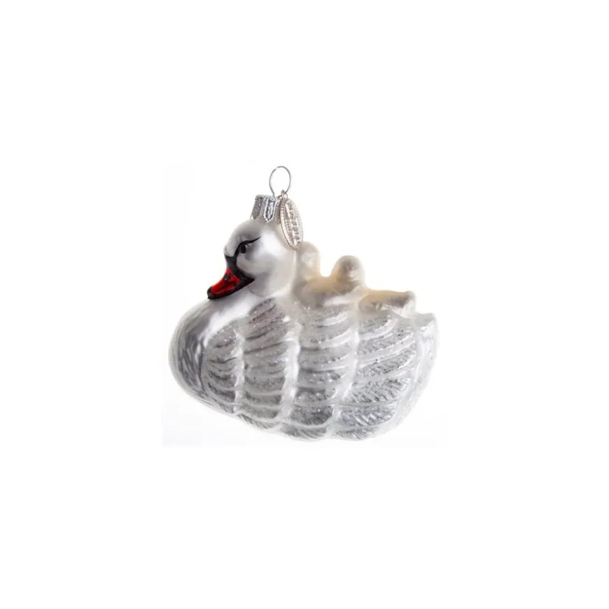 Svanemor med unger 8 CM | BRINK NORDIC
