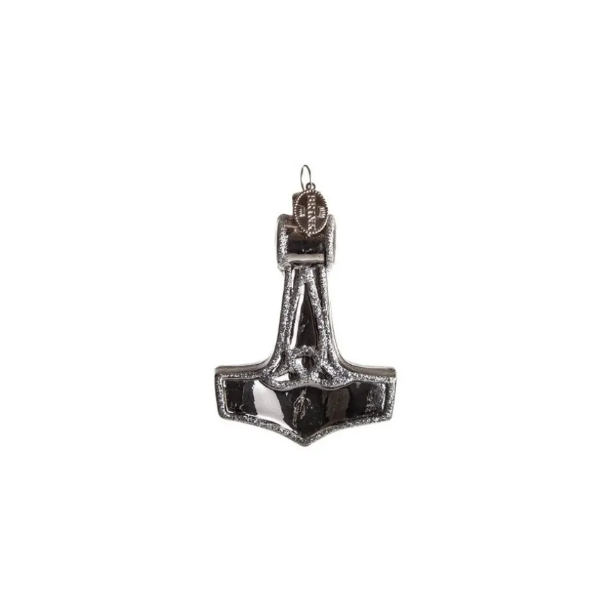 THORS HAMMER 8 CM SØLVFARVET