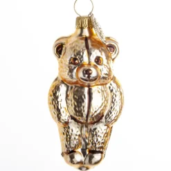 TILBUD BAMSE 7 CM GULDFARVET